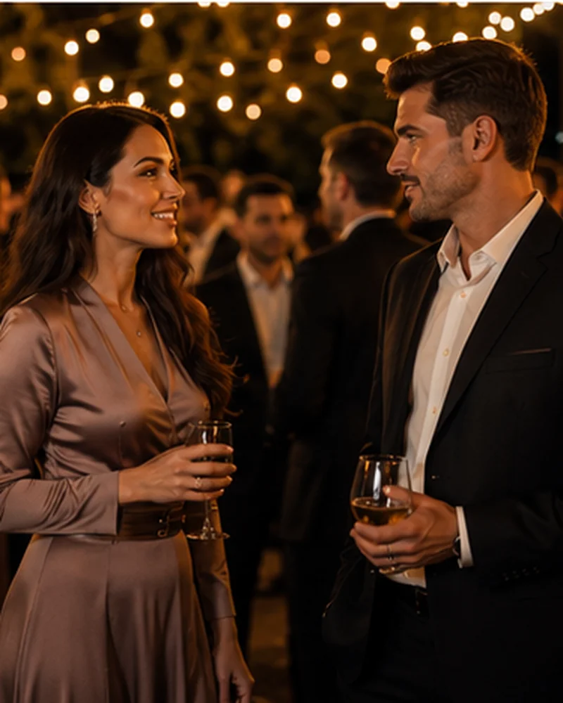 Event and lifestyle photography with warm bokeh