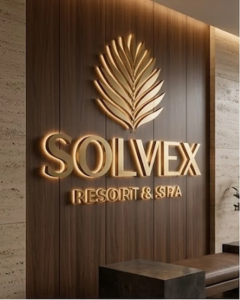 Solvex Resort signboard