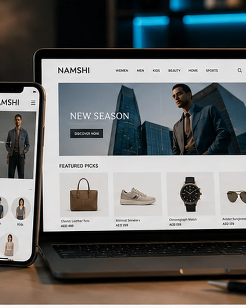 Namshi e-commerce store