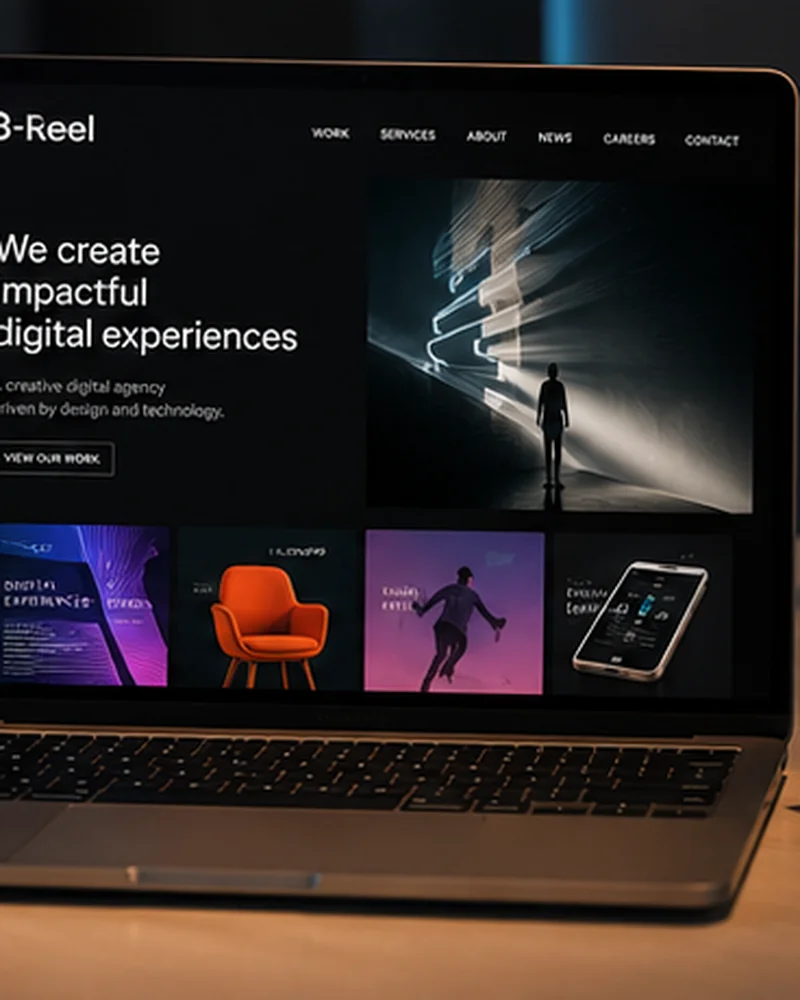8-Reel creative studio website