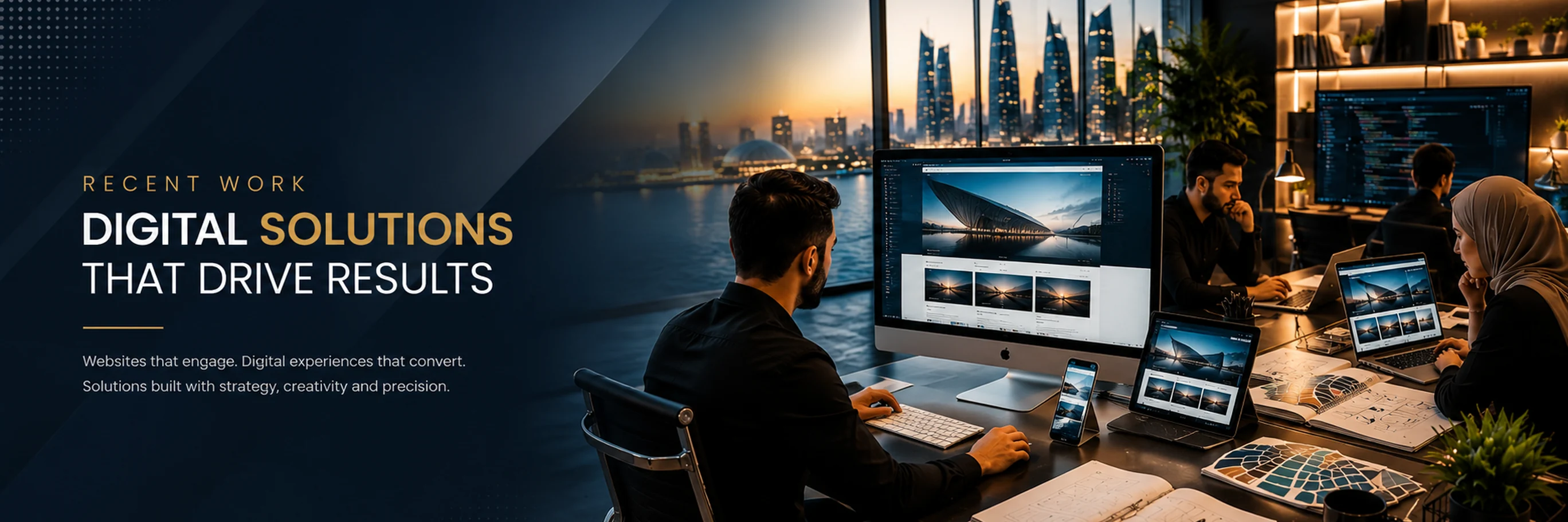 Recent website and platform projects by Oasis Milano